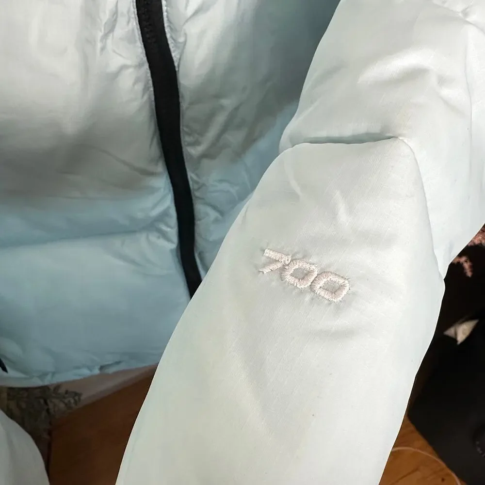 THE NORTH FACE 1996 Retro Nuptse Puffer Jacket Light Sky Blue Sz XXL